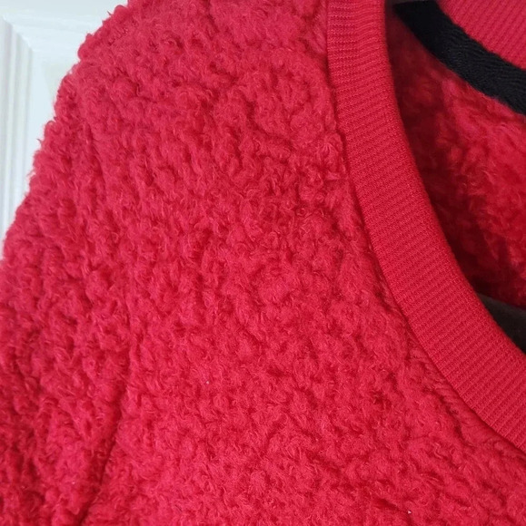 SECRET TREASURE Women's Satiny Soft Plush Holiday Sweater - Picture 4 of 7